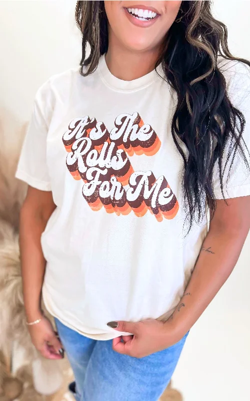 Its the Rolls for Me Garment Dyed Graphic T-shirt - Final Sale