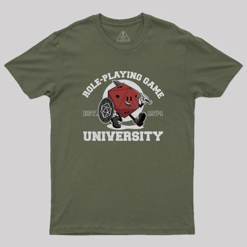 RPG University Geek T-Shirt