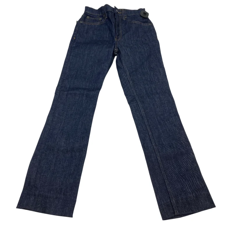 Jeans Boot Cut By Zara In Blue Denim, Size: 2