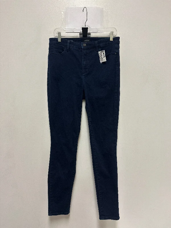 Jeans Skinny By Talbots In Blue Denim, Size: 10