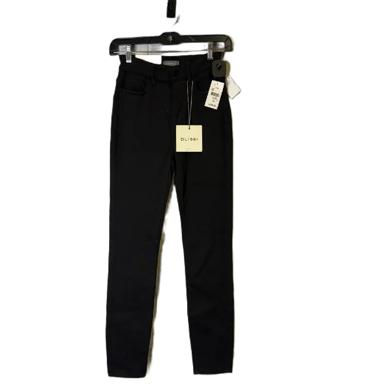 Jeans Skinny By Dl1961 In Black, Size: 2