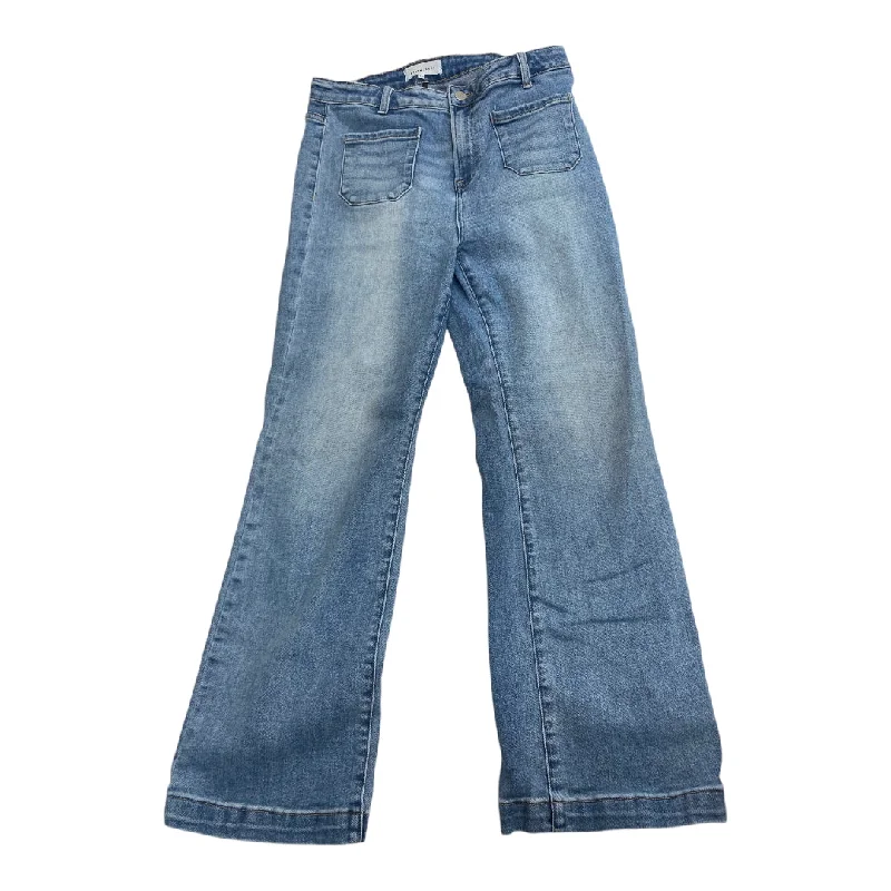 Jeans Flared By Risen In Blue Denim, Size: 14