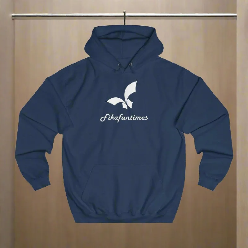 College Unisex Print Fikafuntimes Hoodie