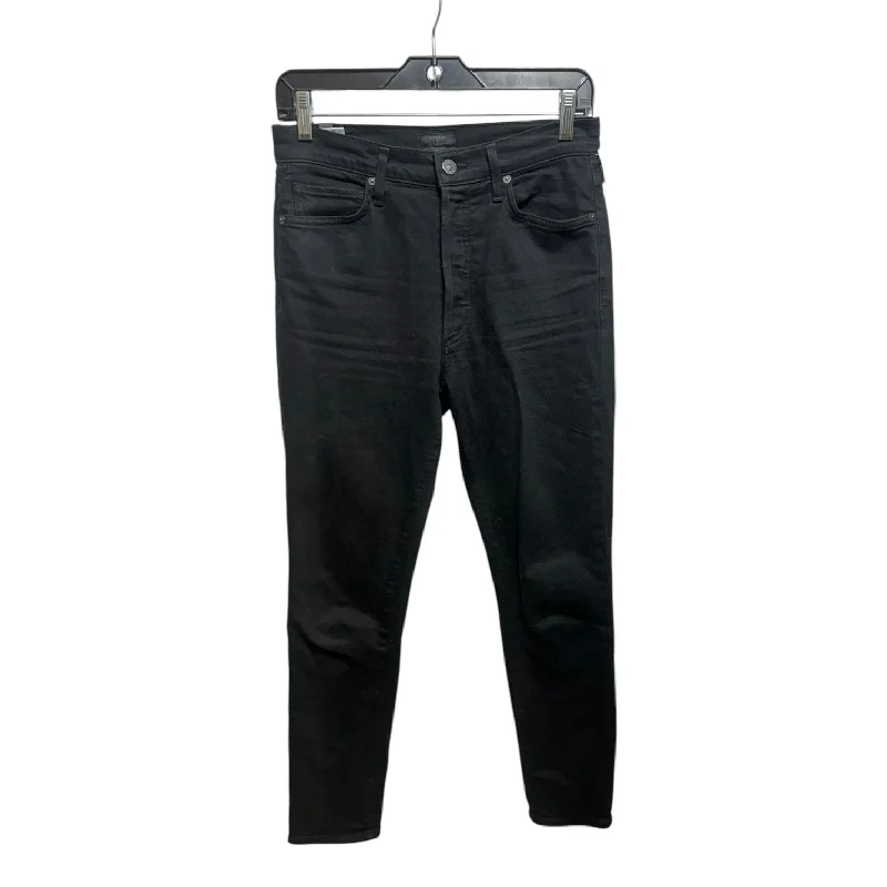 Jeans Skinny By Citizens Of Humanity In Black Denim, Size: 4