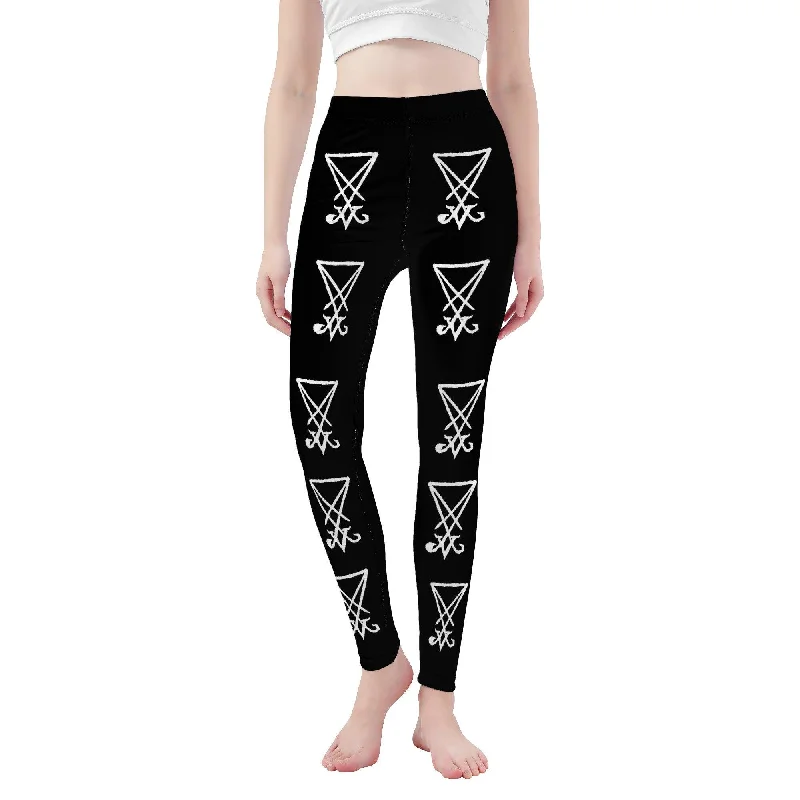 Lucifer Sigil Yoga Leggings