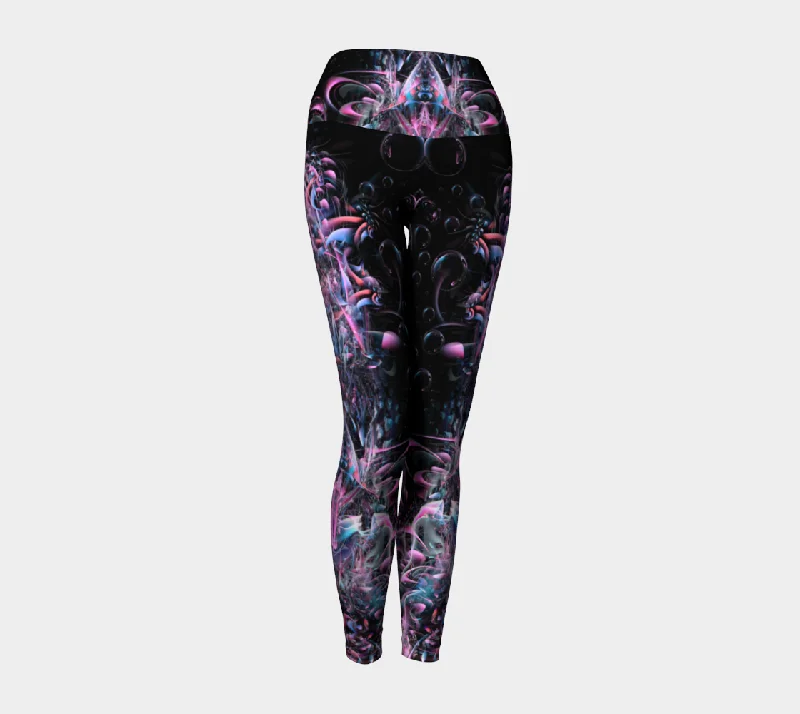 Pink Champagne High Waist Leggings