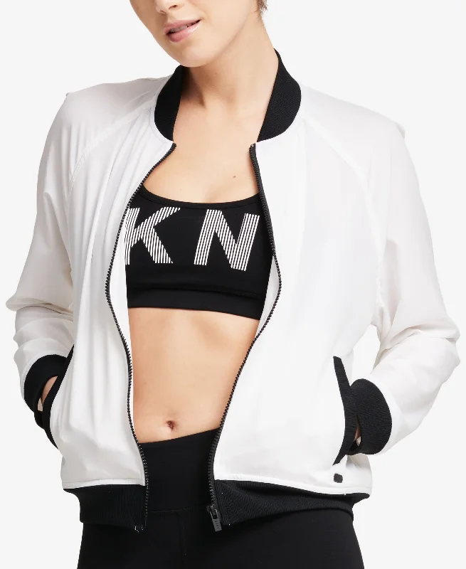 DKNY Sport Graphic Bomber Jacket