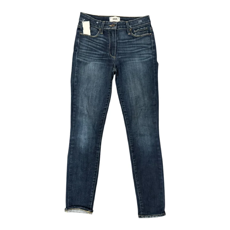 Jeans Skinny By Paige In Blue Denim, Size: 4