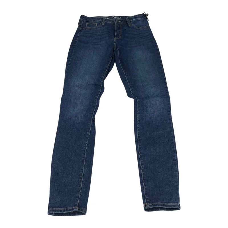 Jeans Skinny By Universal Thread In Blue Denim, Size: 4