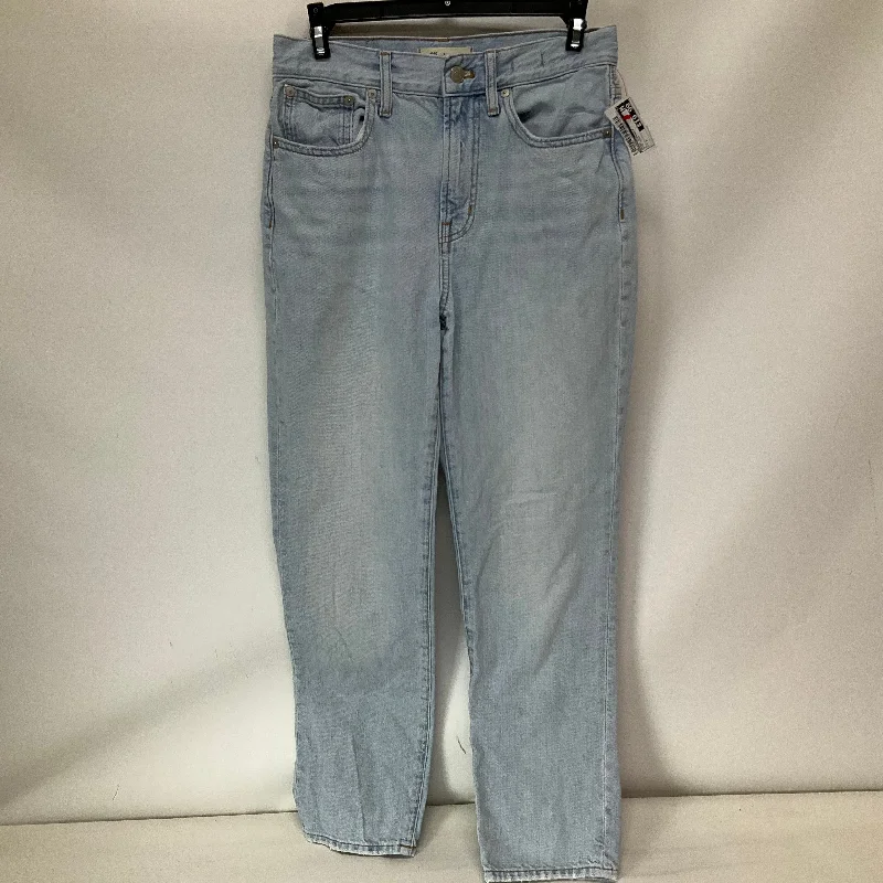 Jeans Straight By Madewell In Blue Denim, Size: 2