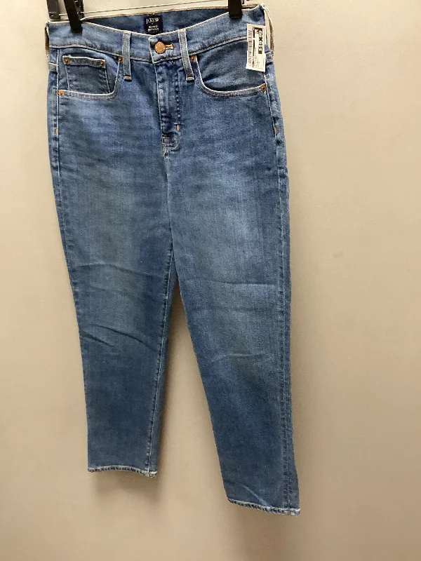 Jeans Boyfriend By J. Crew In Blue Denim, Size: 0