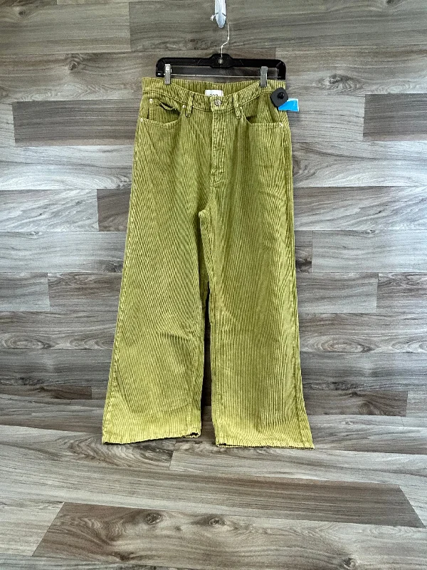 Jeans Wide Leg By Bdg In Green, Size: 8