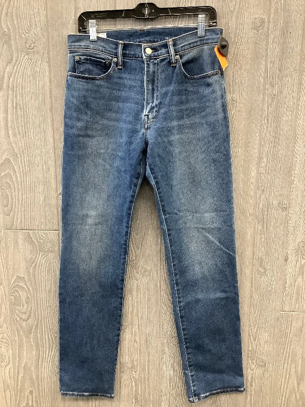 Jeans Straight By Gap In Blue, Size: 12