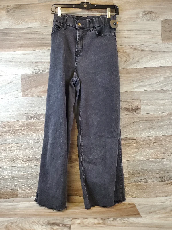 Jeans Wide Leg By New York And Co In Black, Size: 12