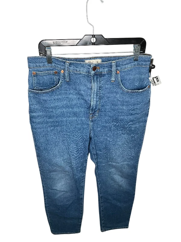 Jeans Cropped By Madewell In Blue, Size: 12