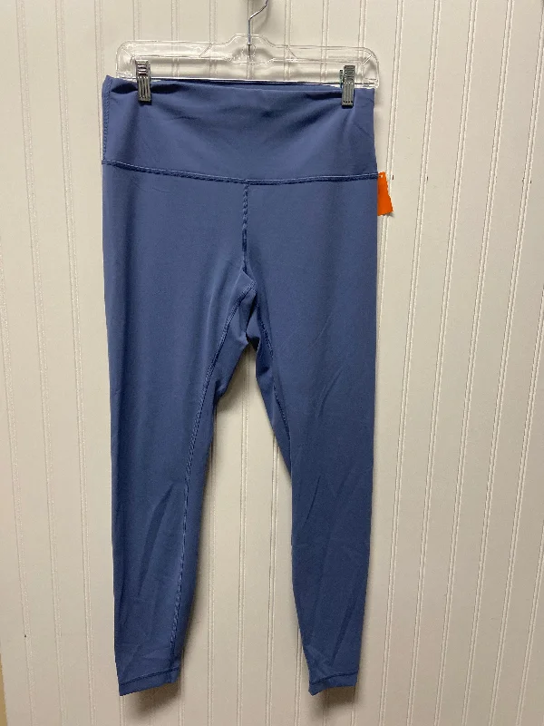 Athletic Leggings By Lululemon In Blue, Size: L