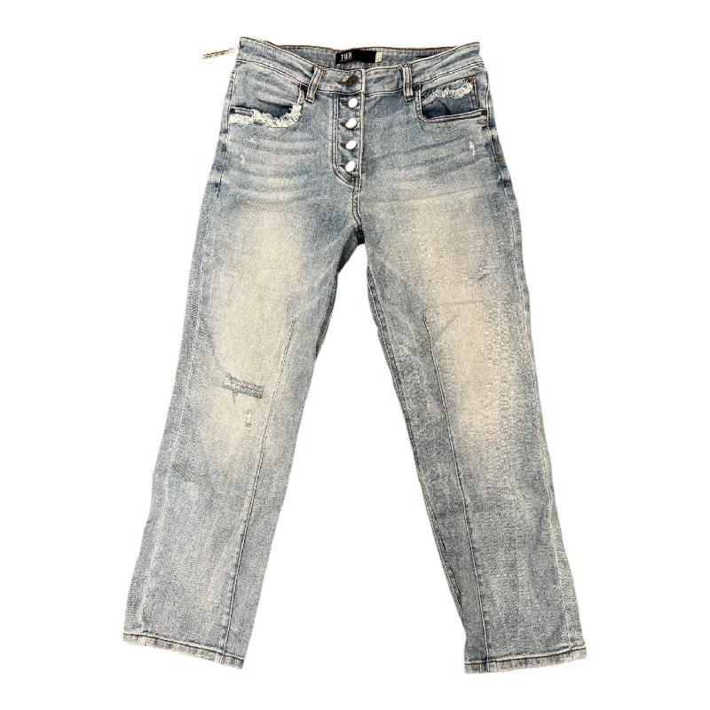 Jeans Straight By Kut In Blue Denim, Size: 6