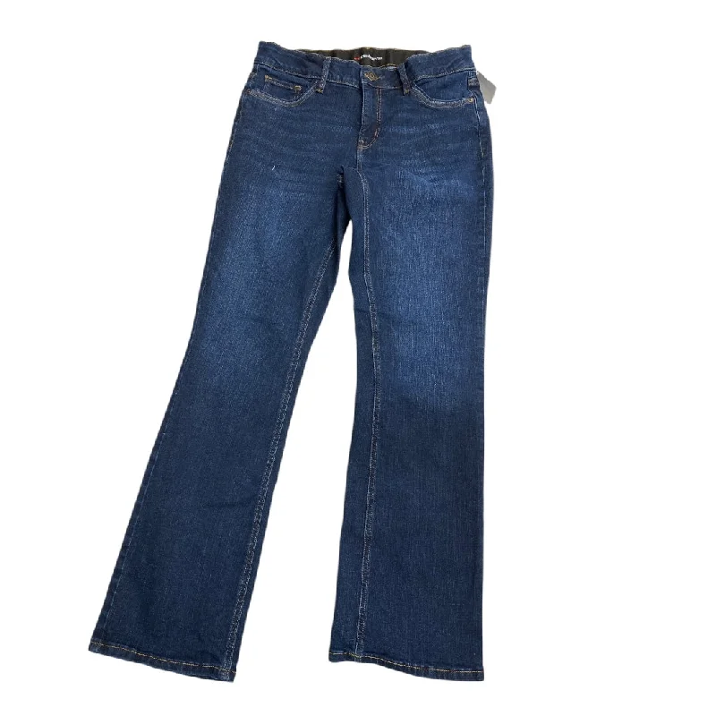 Jeans Boot Cut By Liz Claiborne In Blue Denim, Size: 8