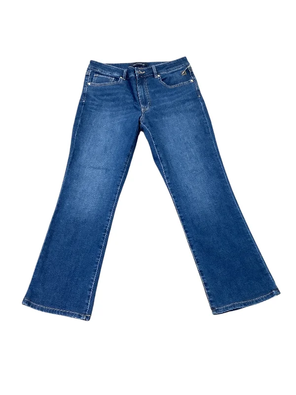 Jeans Straight By Tommy Hilfiger In Blue Denim, Size: 12