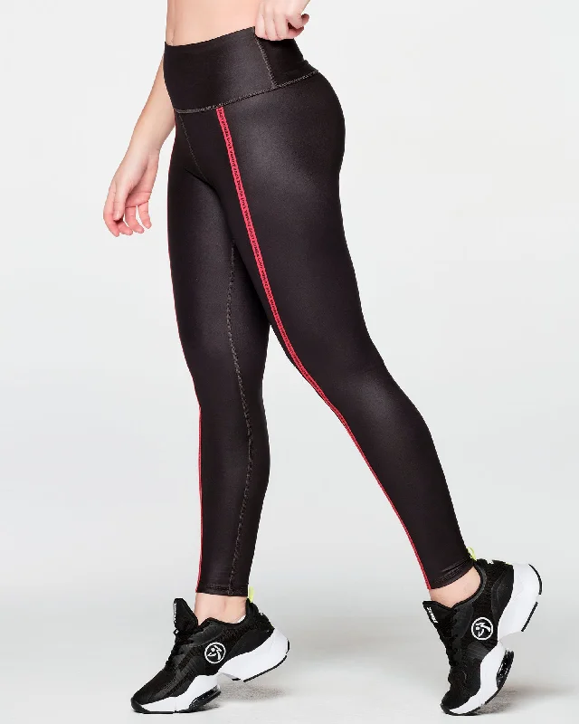 Zumba Glossin' High Waisted Ankle Leggings