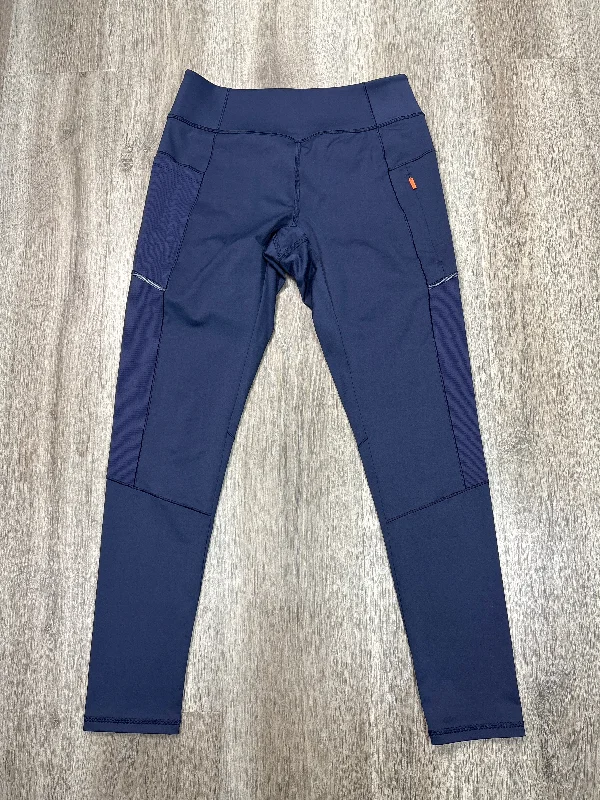 Athletic Leggings By Kjus In Blue, Size: S