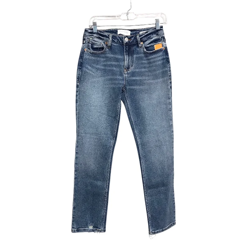 Jeans Straight By Dear John In Blue Denim, Size:4