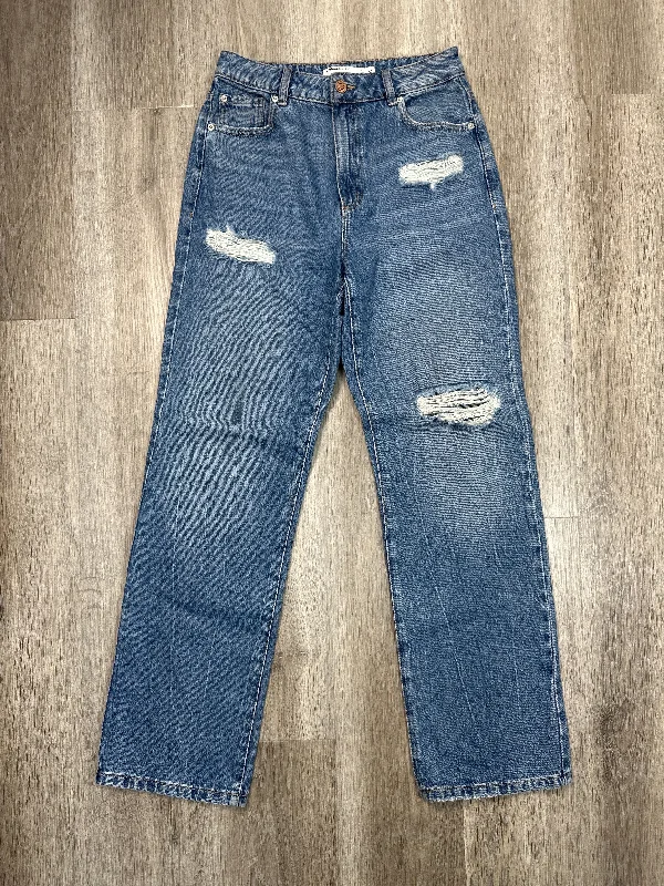 Jeans Straight By Garage In Blue Denim, Size: 2