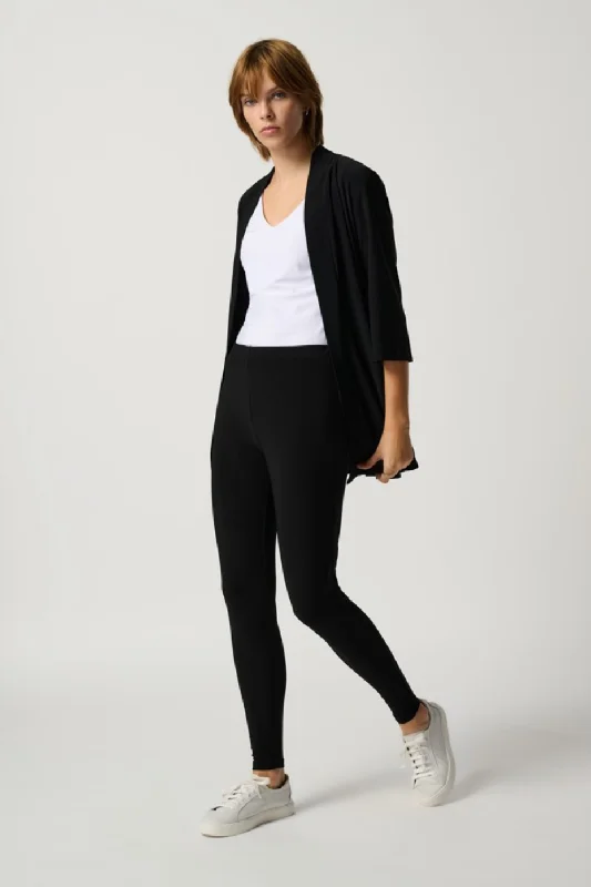 Joseph Ribkoff Essential Black Slip On Leggings