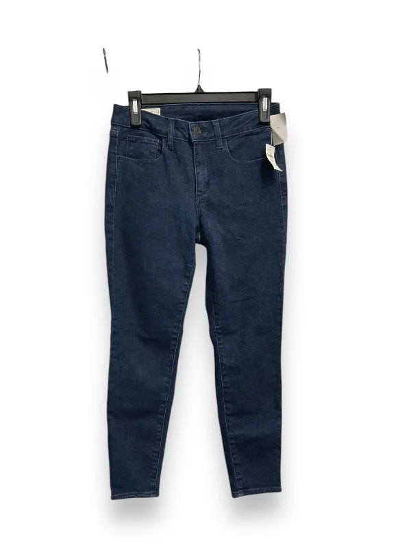 Jeans Skinny By Gap In Blue Denim, Size: 4