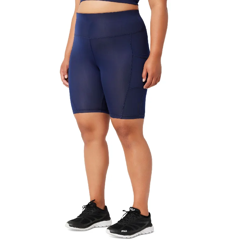 Fila Womens Plus Size Hour Glass Bike Shorts