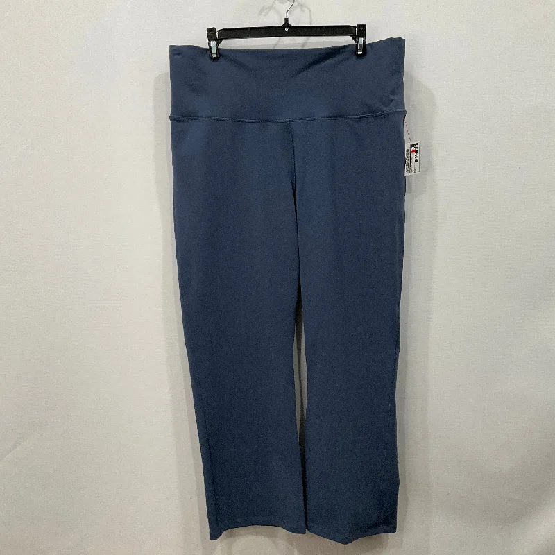 Athletic Leggings By Calia In Blue, Size: Xxl