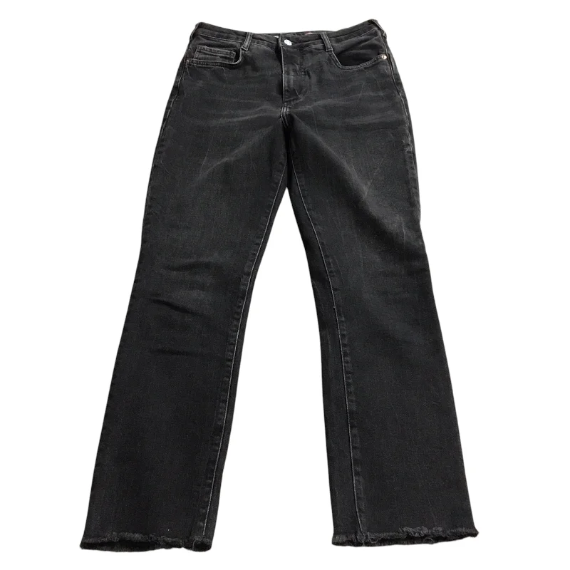 Jeans Straight By Pilcro In Black, Size: 8