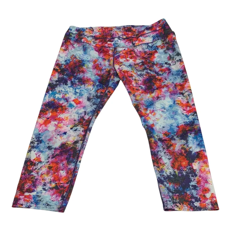 Athletic Leggings Capris By Athleta In Multi-colored, Size: Xl