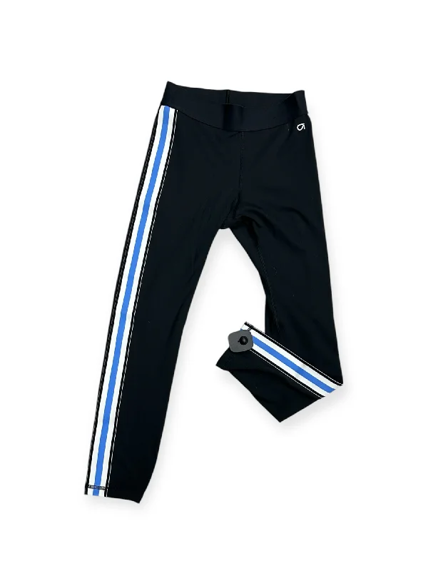 Athletic Leggings By Gap In Black & Blue, Size: S