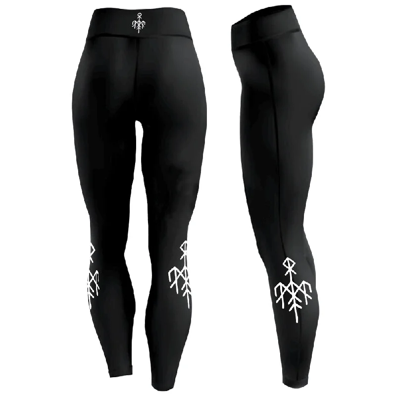 Wardruna "Rune Logo Premium Bamboo Leggings" Leggings