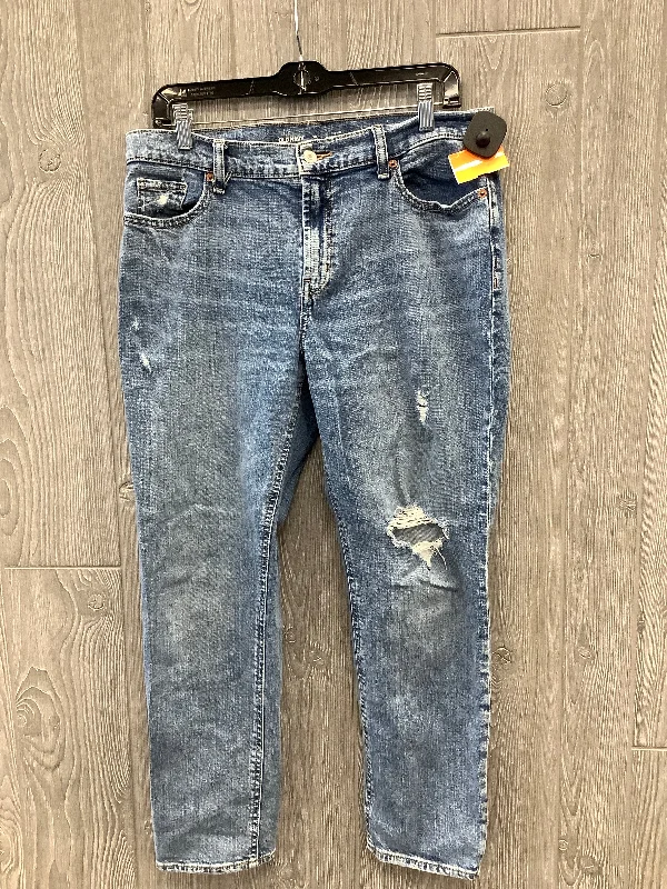 Jeans Boyfriend By Old Navy In Blue, Size: 10