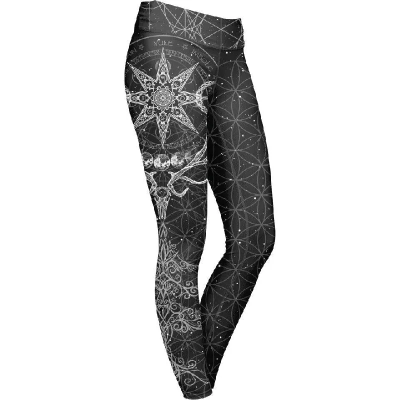 Yule Leggings - Ghost Edition