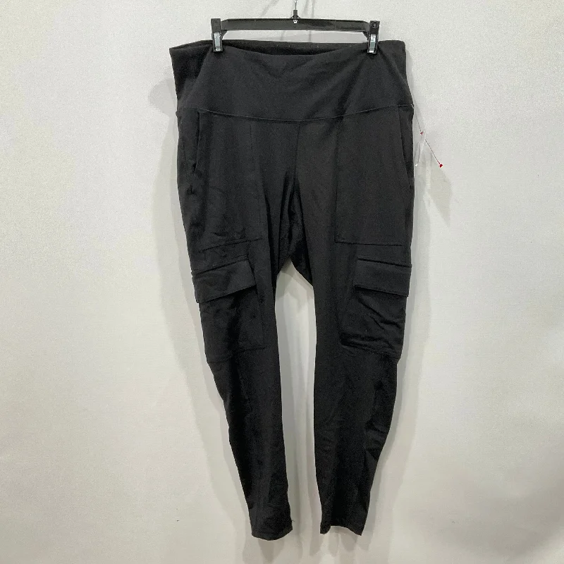 Athletic Leggings By Old Navy In Black, Size: Xl